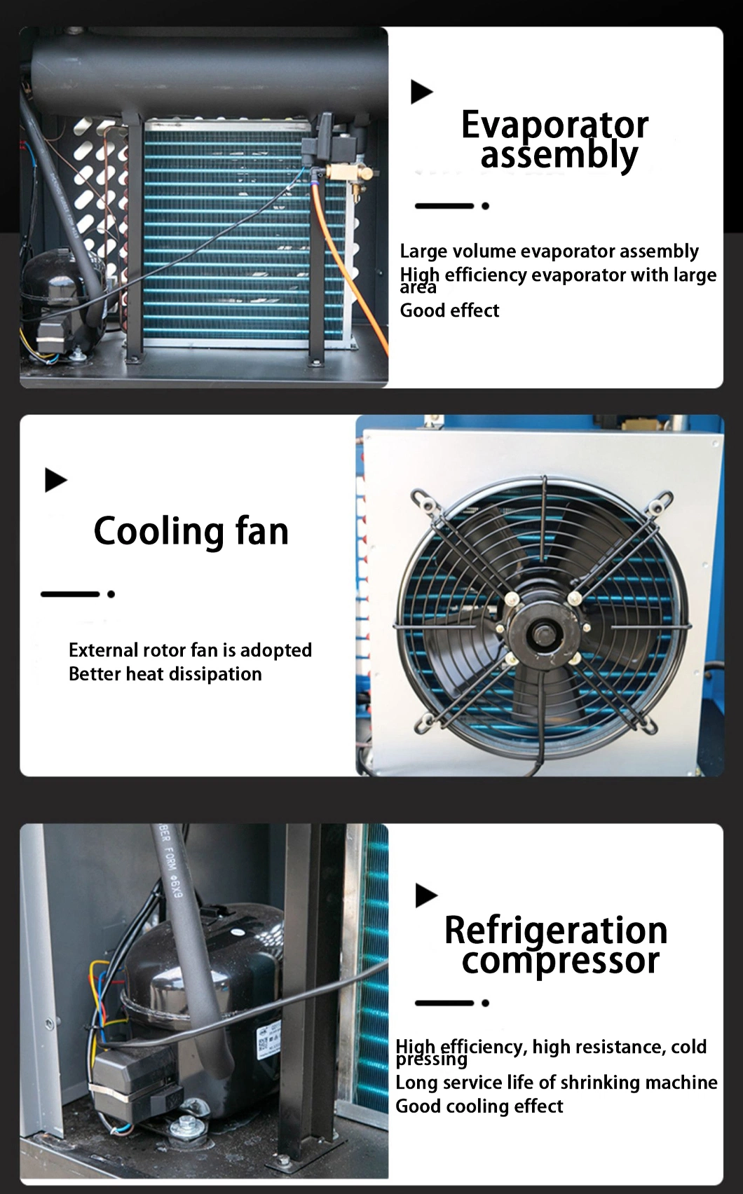 High Pressure Air/Water Cooling Refrigerated Air Dryers