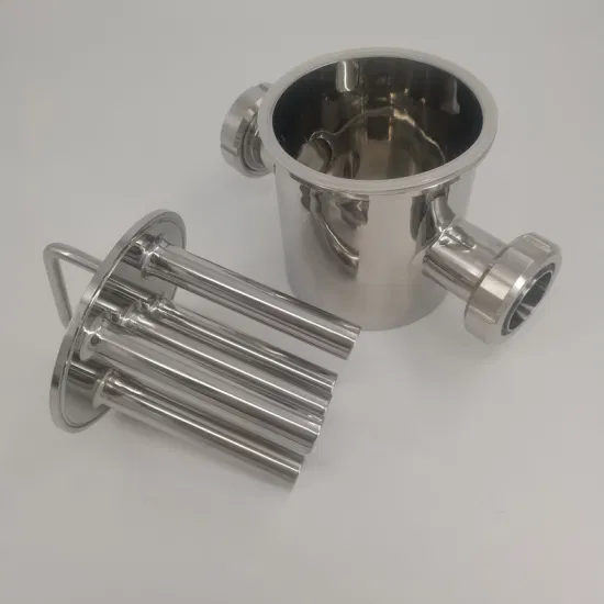 Customised Food Industry Stainless Steel Fuel Magnet Filter Strong Separation Use Liquid Magnetic Trap Filter