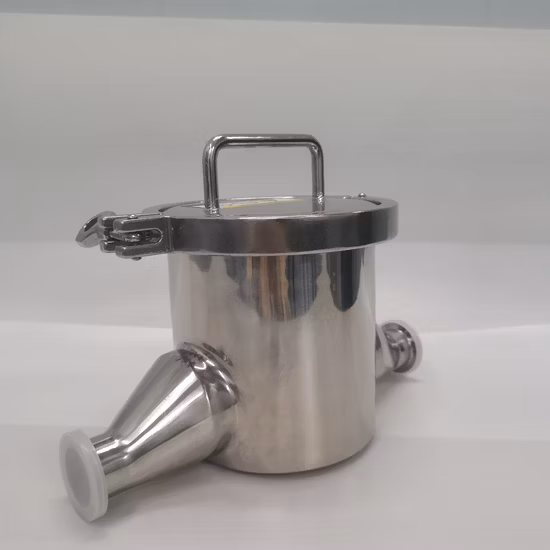 Customised Food Industry Stainless Steel Fuel Magnet Filter Strong Separation Use Liquid Magnetic Trap Filter