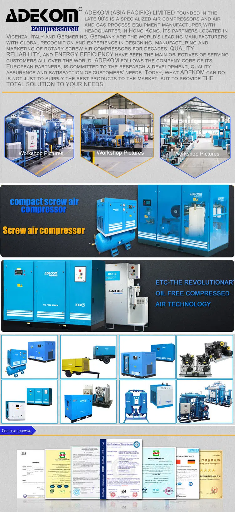 Desiccant Air Dryer Heated Regeneration Adsorption Air Dryer CNG