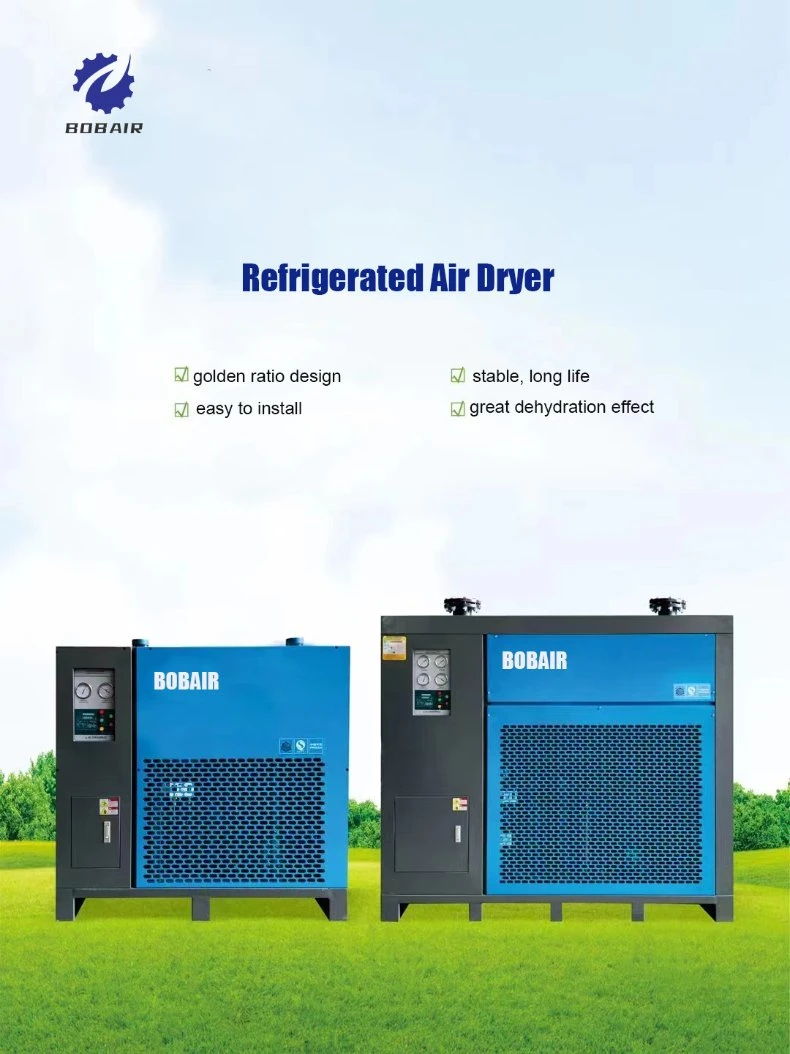 R22 R134 Compressed Air Dryer Refrigeration Compressed Air Dryer Desiccant Air Dryer