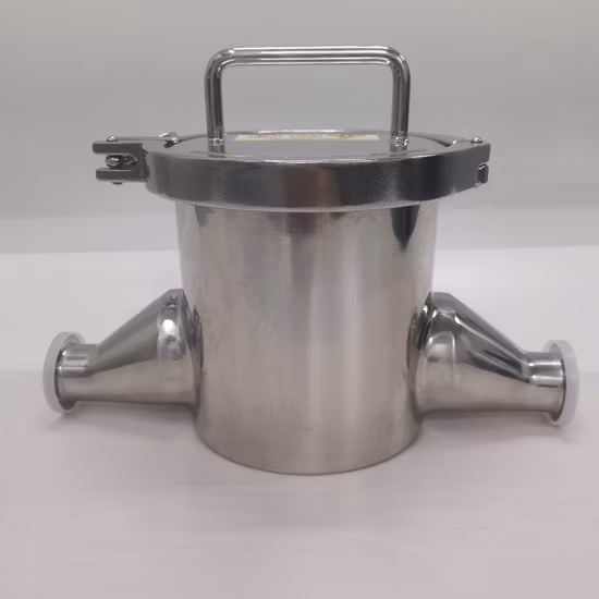 Customised Food Industry Stainless Steel Fuel Magnet Filter Strong Separation Use Liquid Magnetic Trap Filter