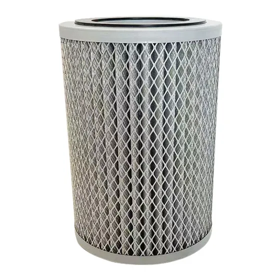 Stainless Steel Folding Gas Pipeline Gas Separation Filter G8.0 Gas Filter