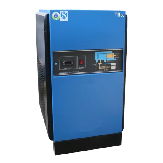 3.6 M3/Min Screw Air Compressor Uses Compressed Air Dryer Marine Refrigeration Dryer