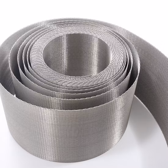 Stainless Steel Reverse Dutch Woven Mesh Belt Filter Screen