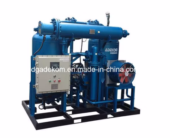 Desiccant Air Dryer Heated Regeneration Adsorption Air Dryer CNG